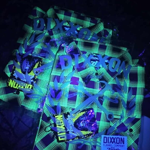 DIXXON Flannel x ROB ZOMBIE Collab Flannel Shirt- Men's XL - Picture 12 of 15